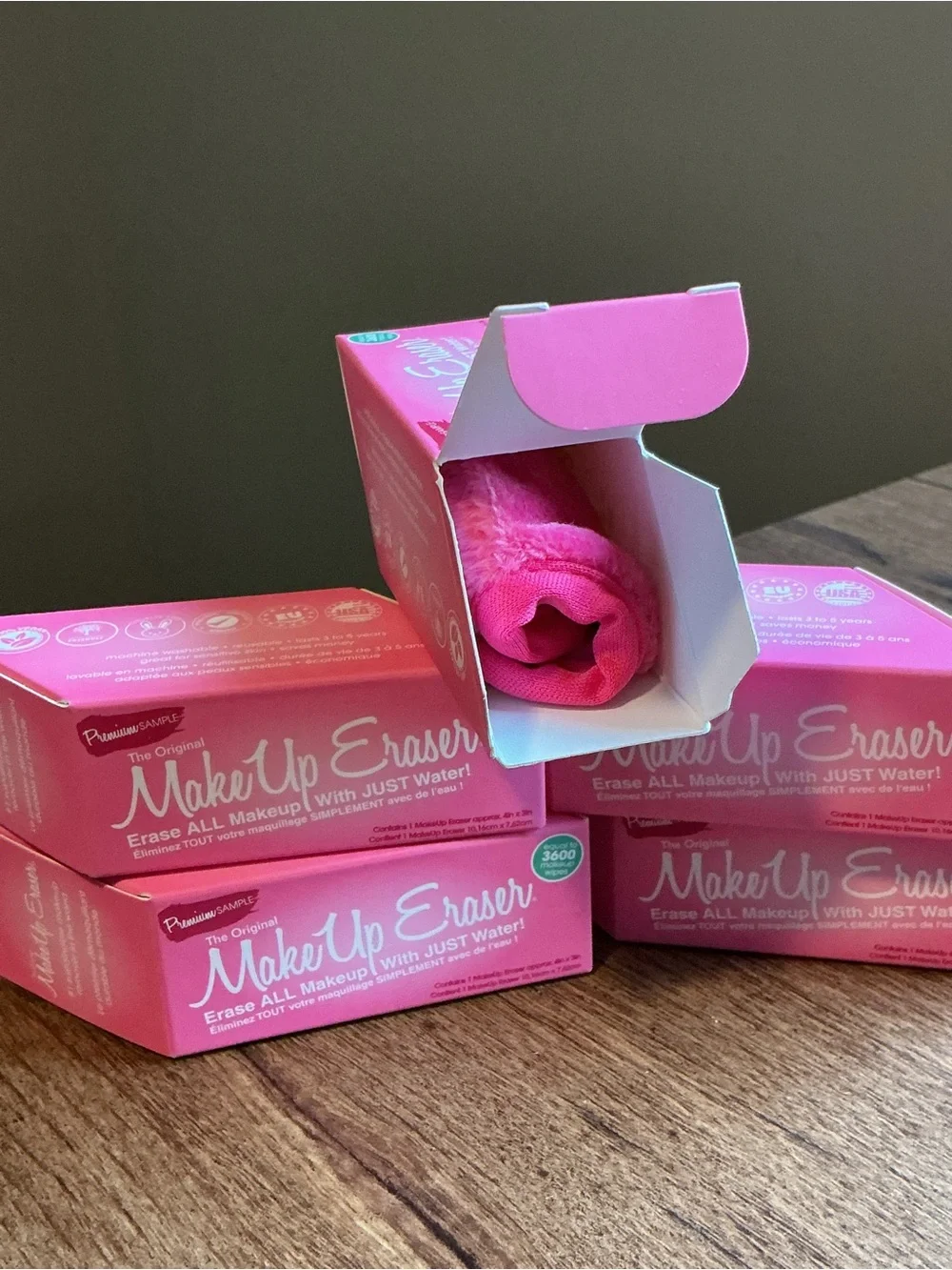 FIVE MakeUp Eraser Pink Makeup Remover Cloths